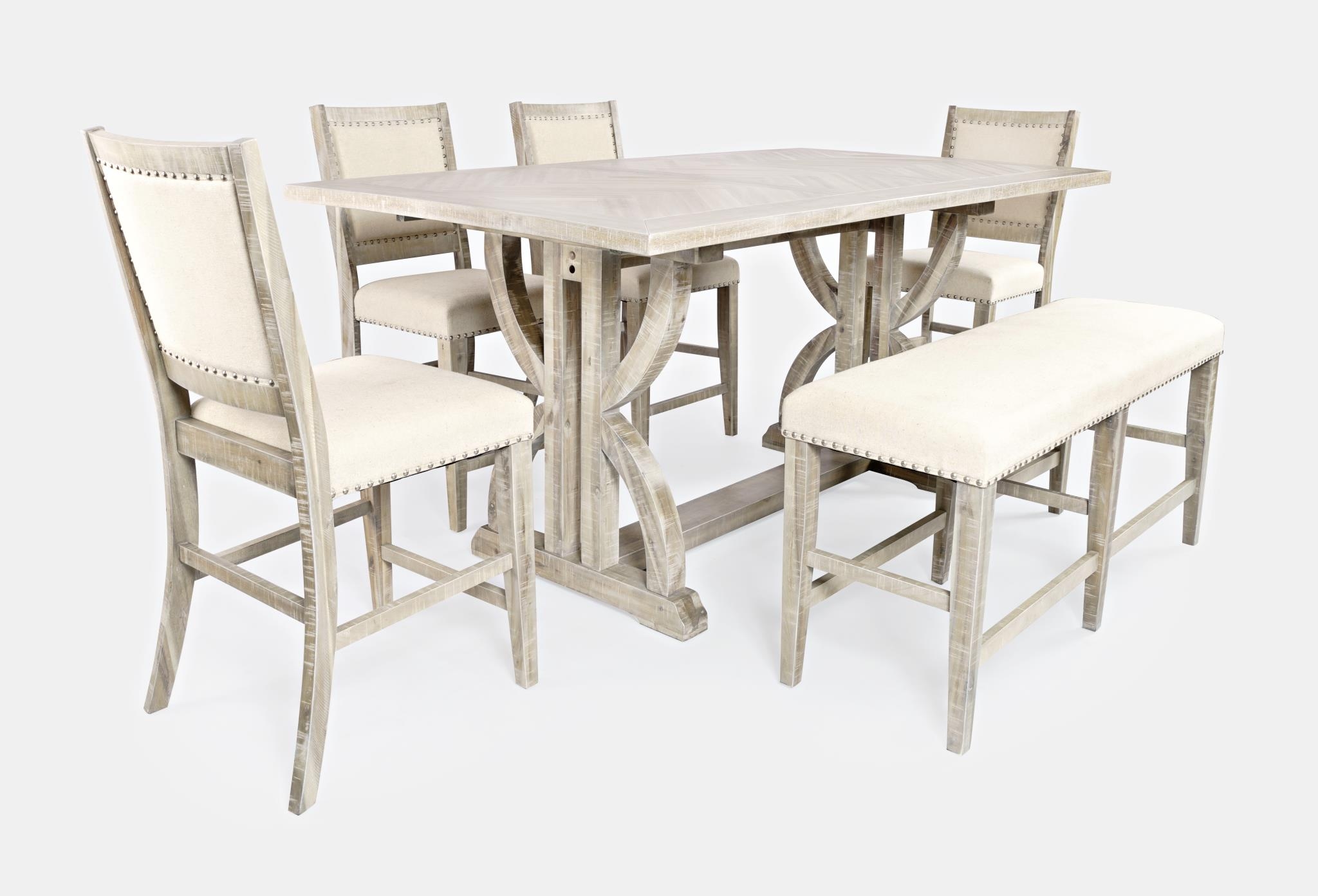 6-Piece Counter Table and Chair Set
