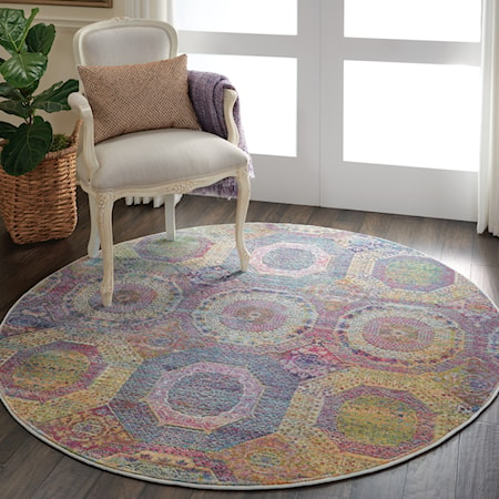 6&apos; Round  Rug