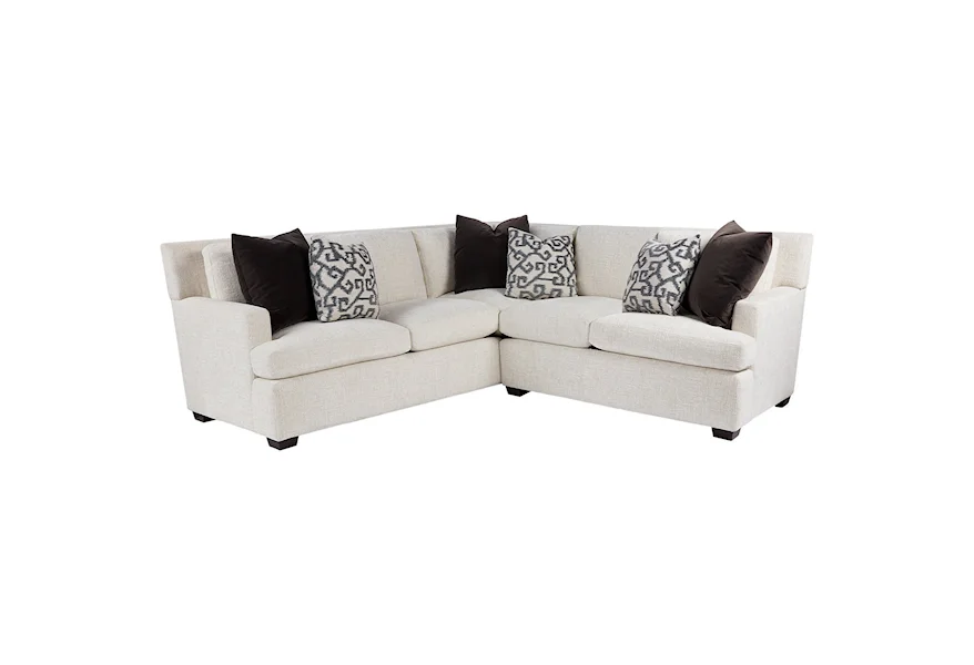 Curated 2-Piece Sectional by Universal at Zak's Home