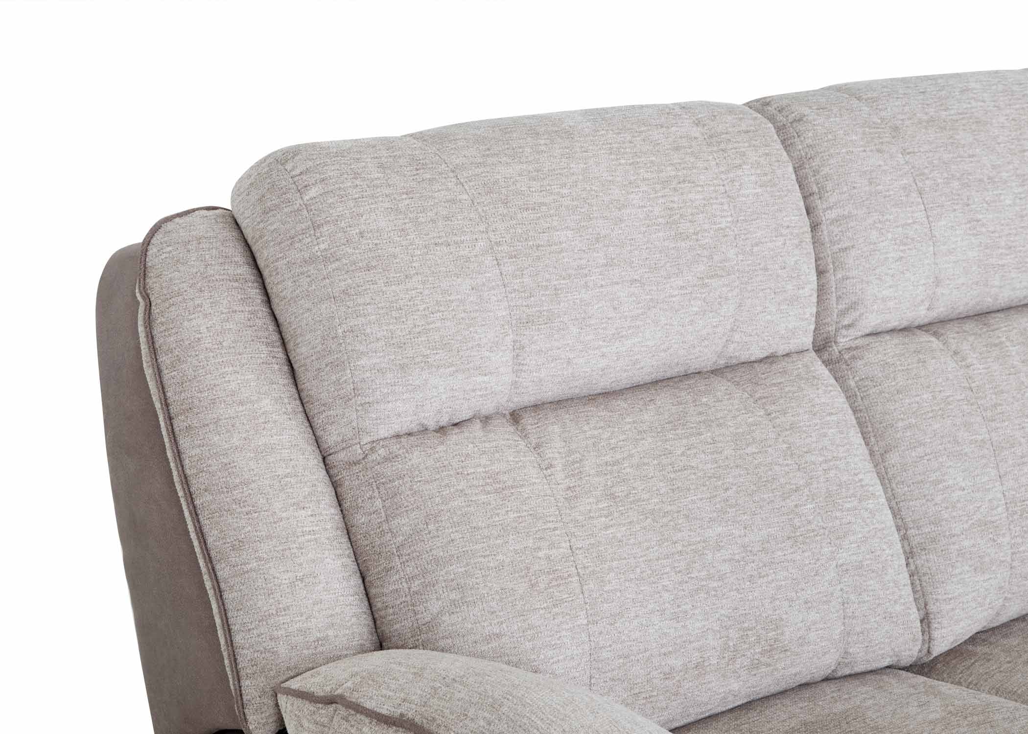 Dual Power Reclining Console Loveseat