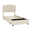 Accentrics Home Fashion Beds Twin Upholstered Bed