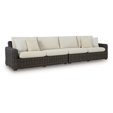 Raf/Laf Loveseat W/Cush (Set of 2)