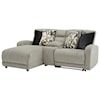 Signature Design by Ashley Colleyville 3-Piece Pwr Reclining Sectional with Chaise