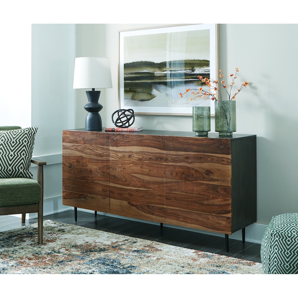 Signature Design Darrey Accent Cabinet