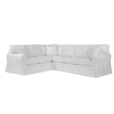 Braxton Culler Bedford Bedford Two-Piece Slipcover Sectional
