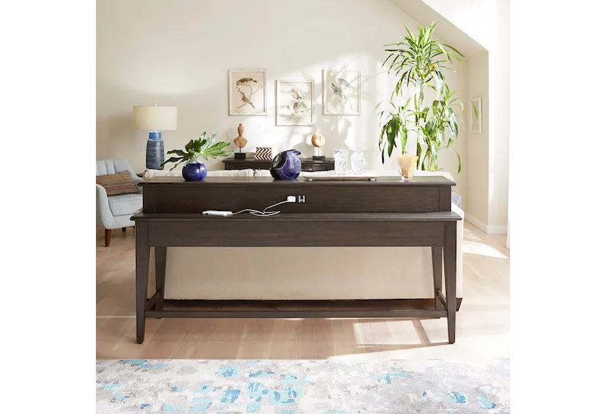 Mill Creek Console Bar Table by Liberty Furniture at SuperStore