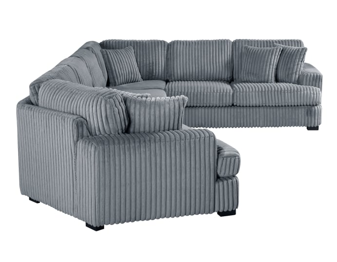 4-pc. Sectional Sofa w/Left Cuddler