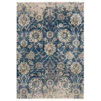 3'3" x 5'1" Indigo Rectangle Rug