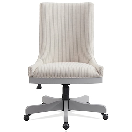 Upholstered Adjustable Desk Chair