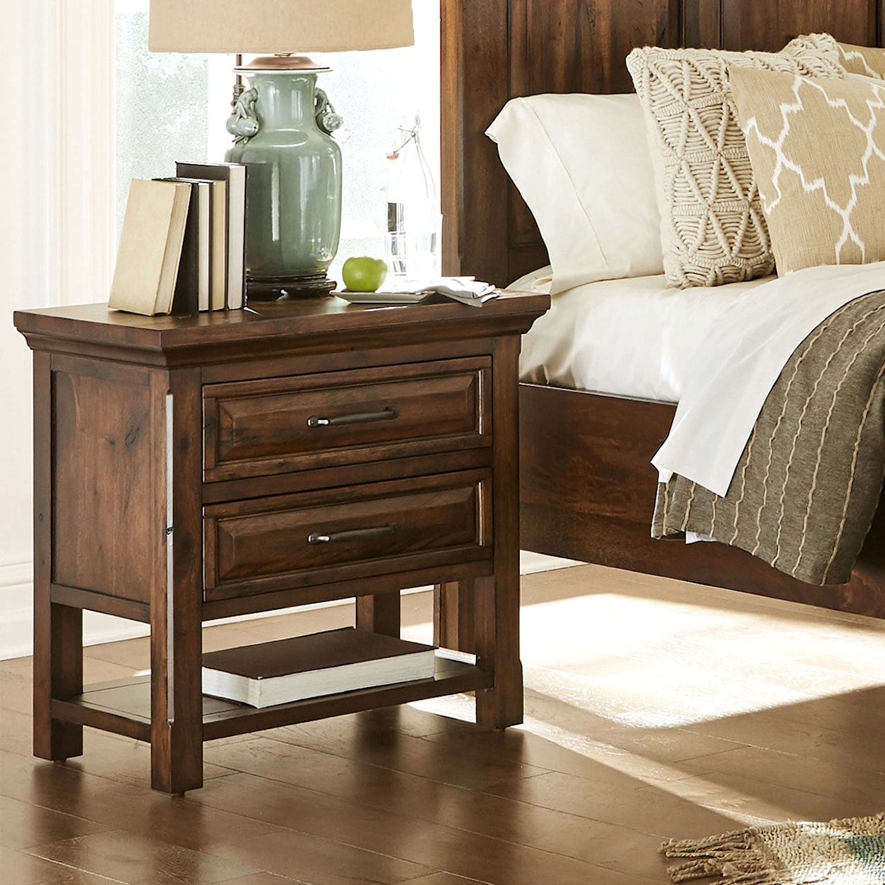 Napa Furniture Design Hill Crest 2-Drawer Nightstand