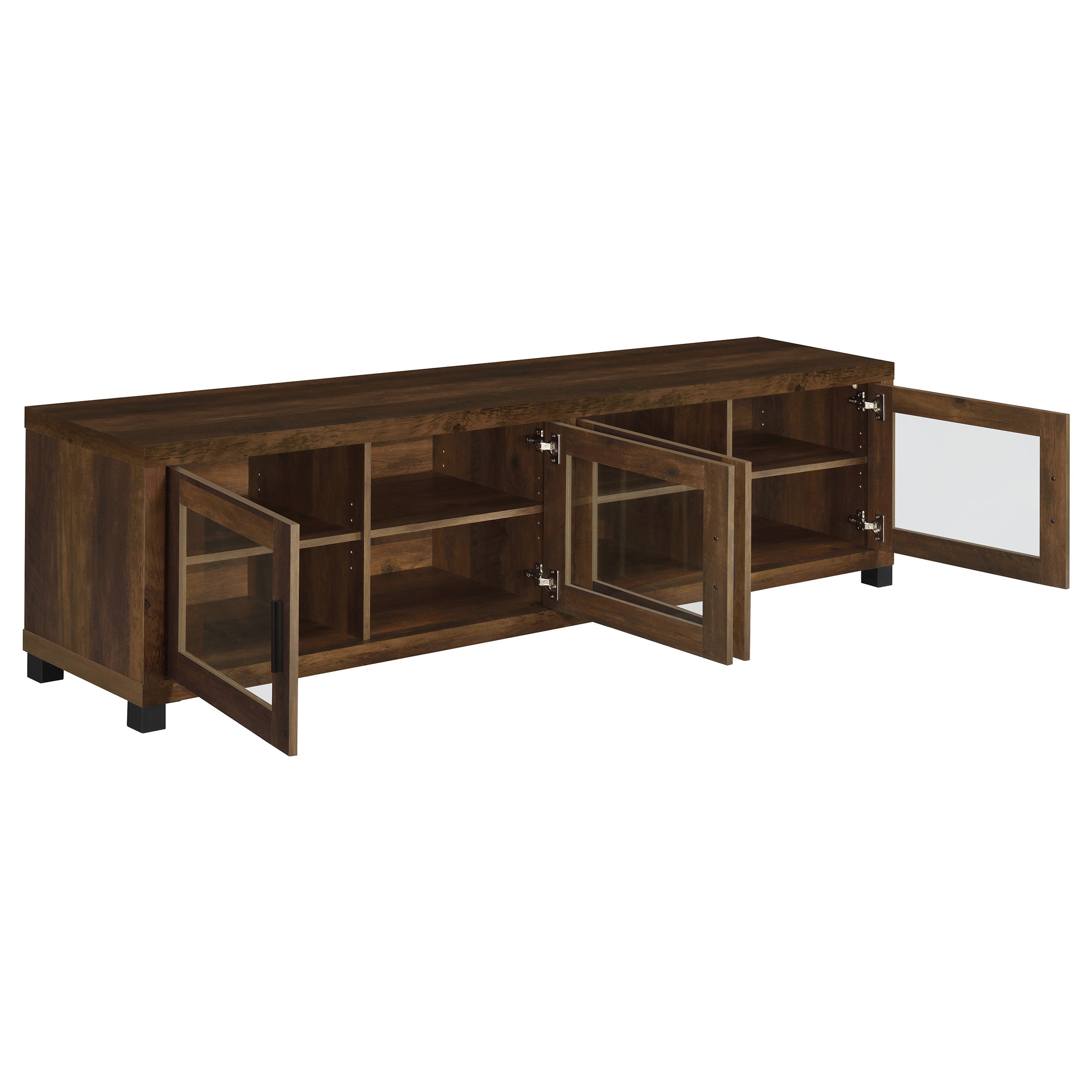 3-piece 79" TV Entertainment Center Pine