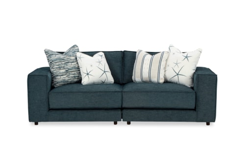 Contemporary Modular Sofa with 2 Seats