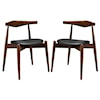 Modway Stalwart Dining Side Chairs Set