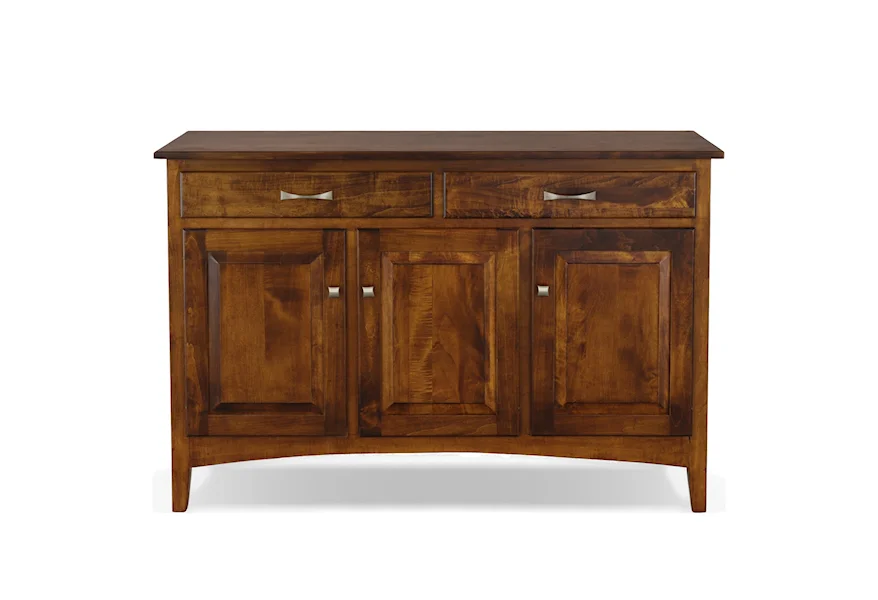 Amish Essentials Casual Dining 54" Maple Server - 3 Door by Archbold Furniture at Gill Brothers Furniture