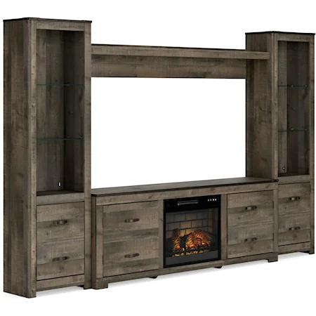 Entertainment Center with Fireplace