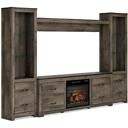 Entertainment Center with Fireplace