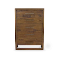 Rustic Chest with Five Drawers