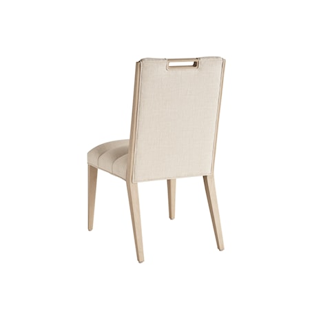 Aiden Channeled Upholstered Side Chair