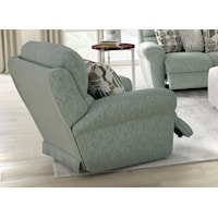 Transitional Lay Flat Power Recliner with Zero Gravity
