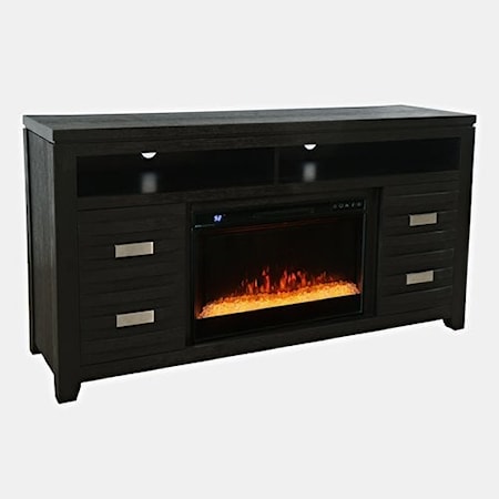 Fireplace with Logset