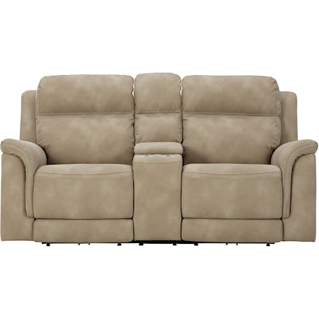 Zero Gravity Pwr Reclining Loveseat with Adj Headrests and Console