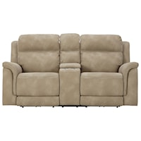 Zero Gravity Power Reclining Loveseat with Adjustable Headrests and Console