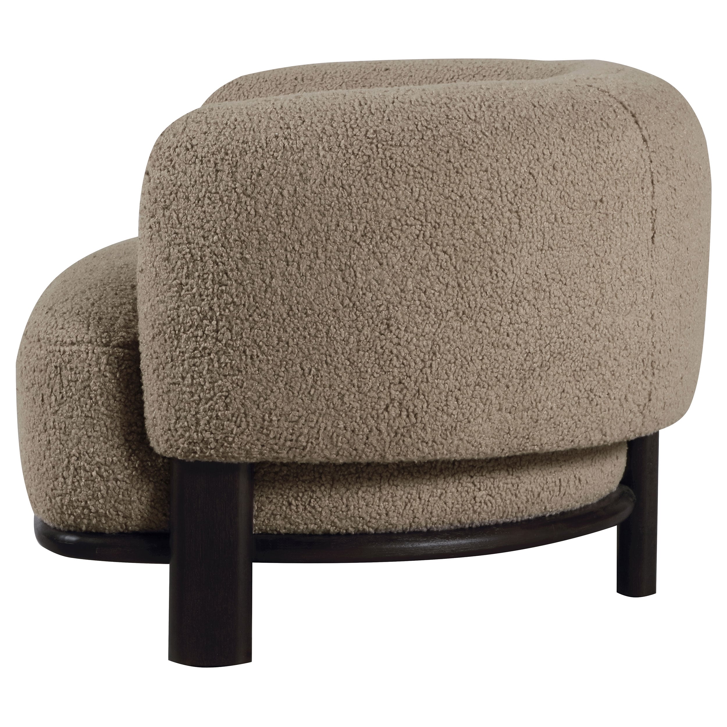 Lawler Barrel Back Accent Chair Mushroom