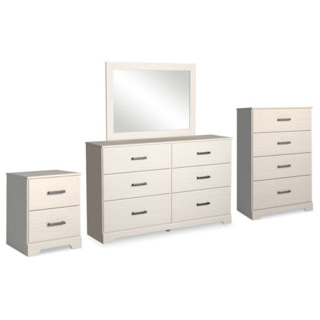Dresser, Mirror, Chest And Nightstand