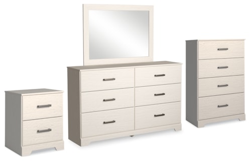 Dresser, Mirror, Chest And Nightstand