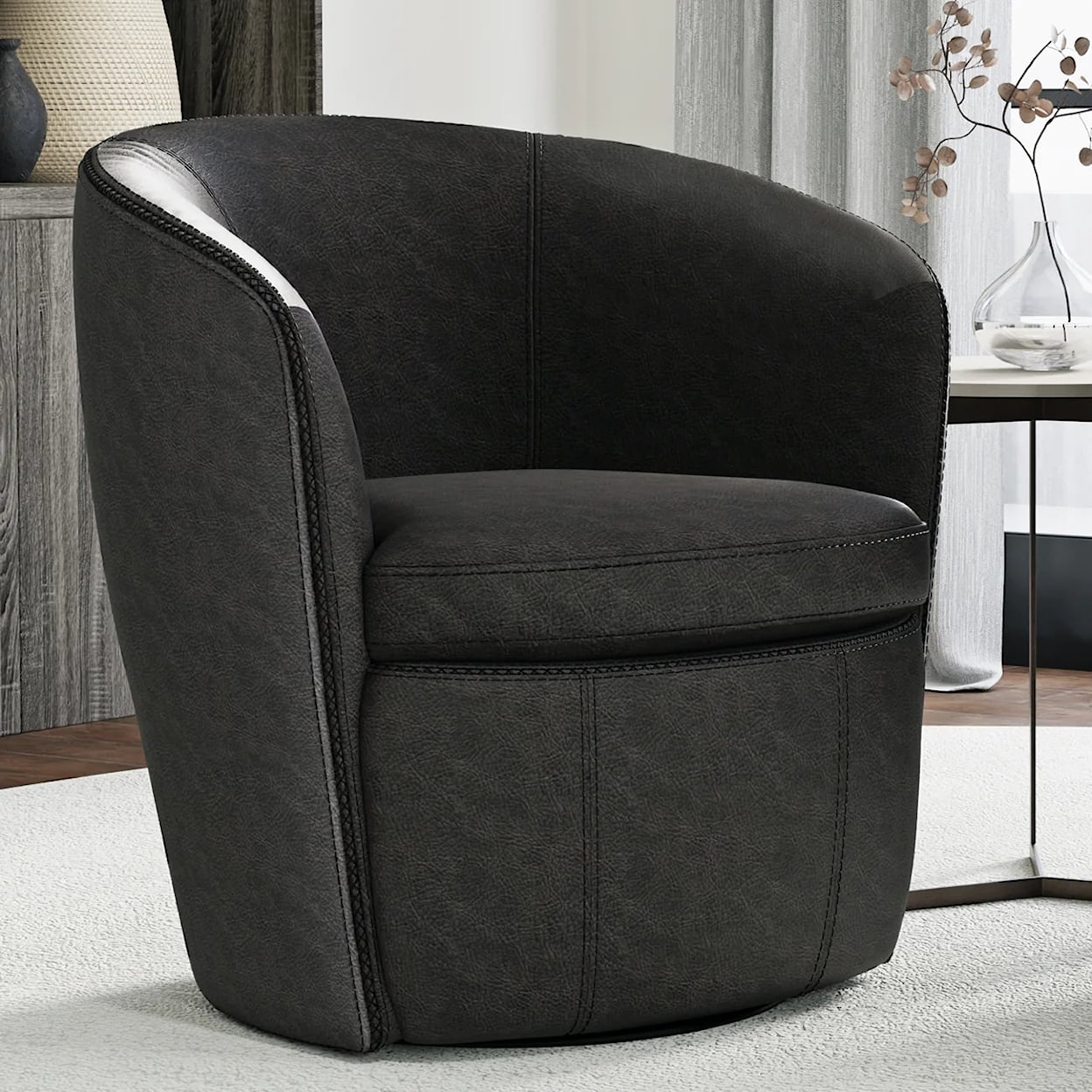 Parker Living Barolo Swivel Club Chair