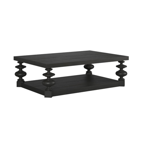 Traditional Rectangular Coffee Table