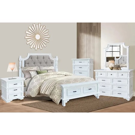 4-Piece Queen Storage Bedroom Set