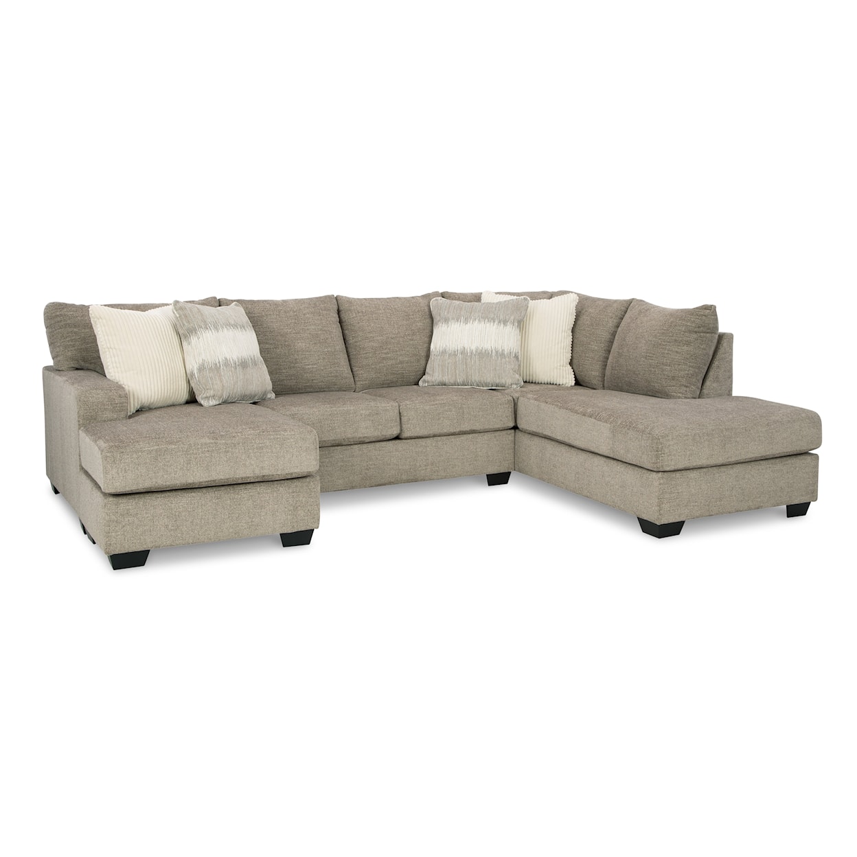 Signature Creswell 2-Piece Sectional with 2 Chaises