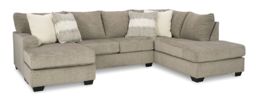 2-Piece Sectional with 2 Chaises