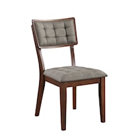 Industrial Upholstered Dining Chair
