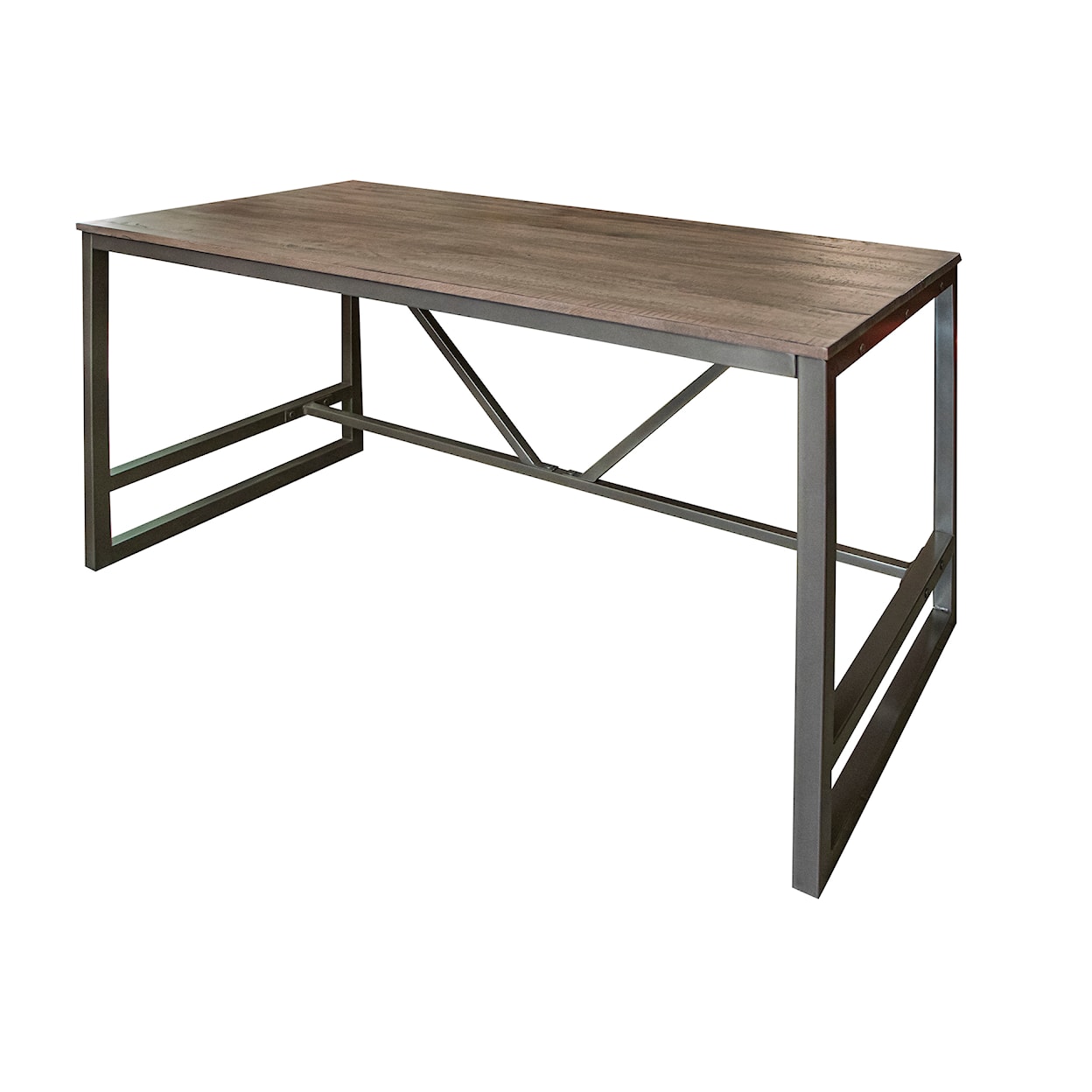 IFD International Furniture Direct Urban Gray Desk