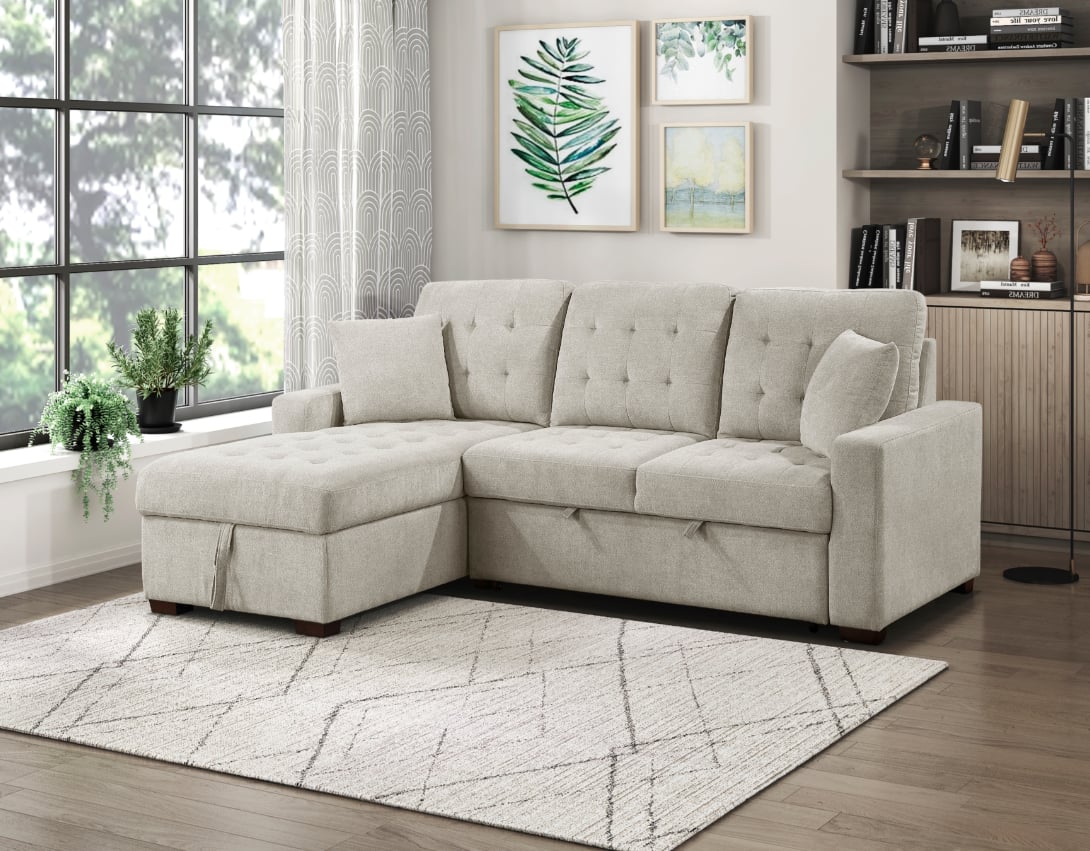 Homelegance Waitsfield 2-Piece Sectional Sofa