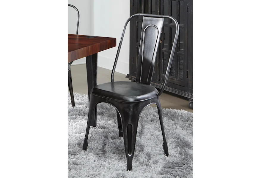 Jadu Accents Metal Chair by Coast2Coast Home at Baer's Furniture