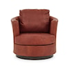 Bravo Furniture Tina Mid-Century Modern Swivel Barrel Chair