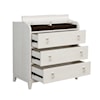 Accentrics Home Accents Three Drawer Chest with Jewelry Storage