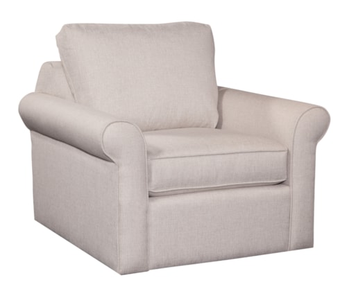 Park Lane Traditional Swivel Chair
