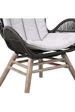 Armen Living King Contemporary Indoor/Outdoor Lounge Chair