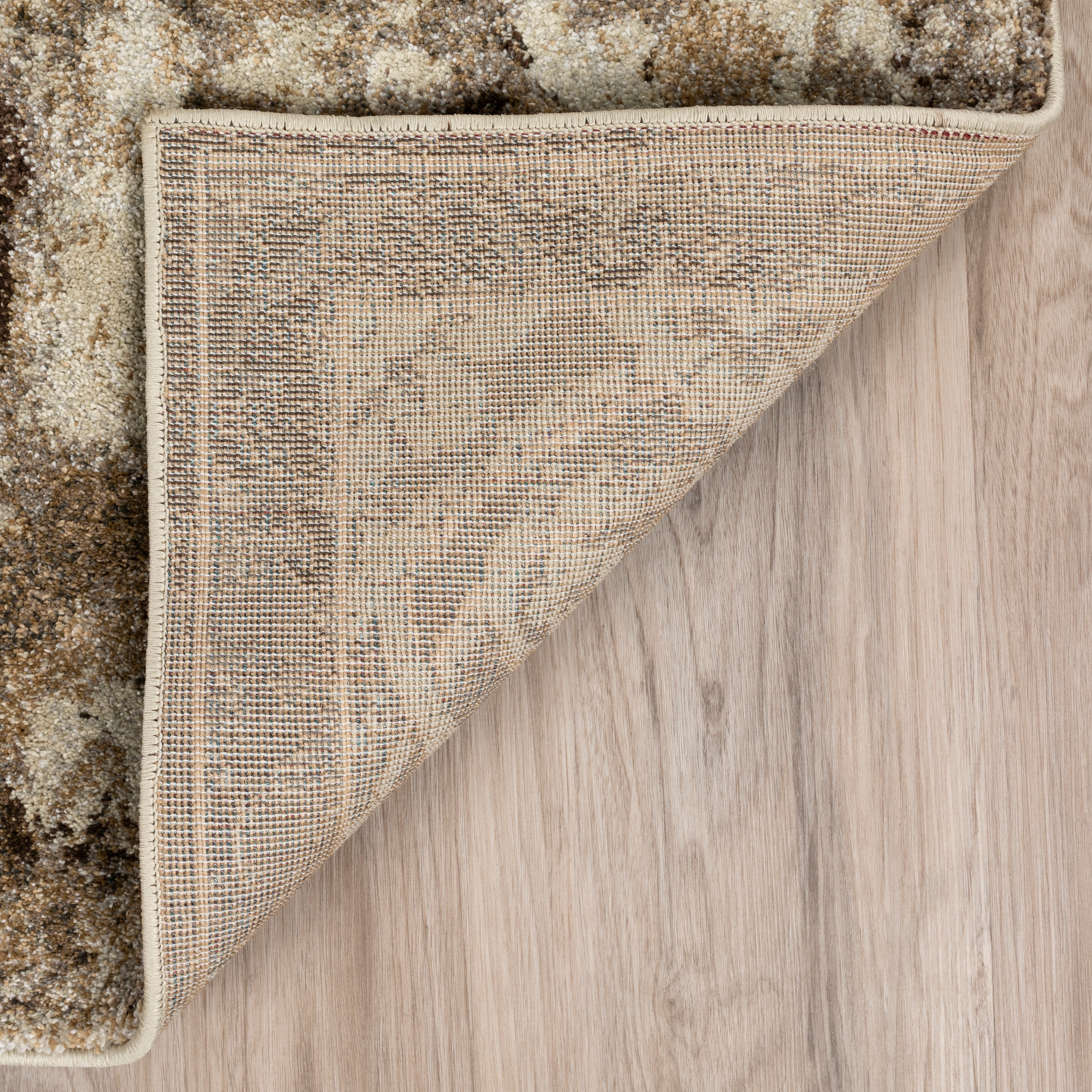 Mocha 5'3"X7'7" Area Rug