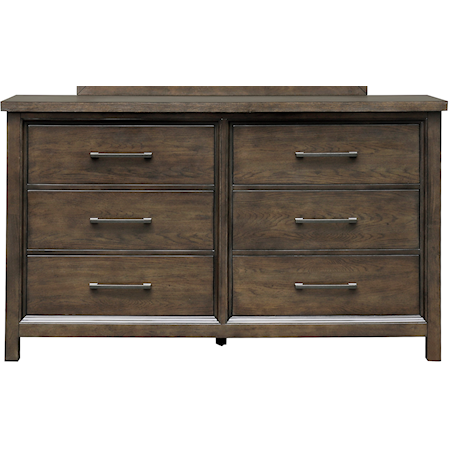 Denman 6 Drawer Dresser