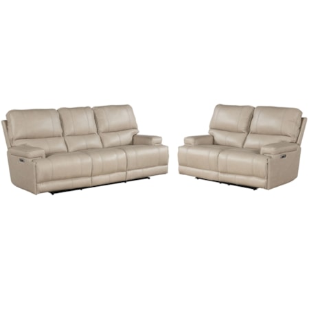 Power Reclining Sofa And Loveseat