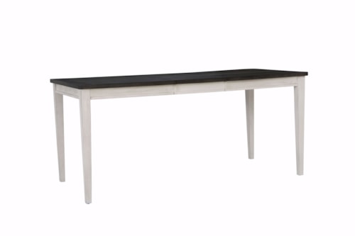 Farmhouse Counter Height Dining Table with 18" Leaf