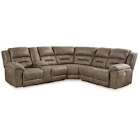 Contemporary 3-Piece Power Reclining Sectional Sofa