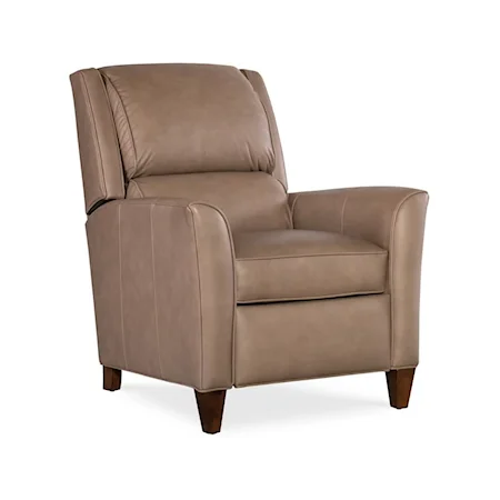 Transitional 3-Way Reclining Lounger
