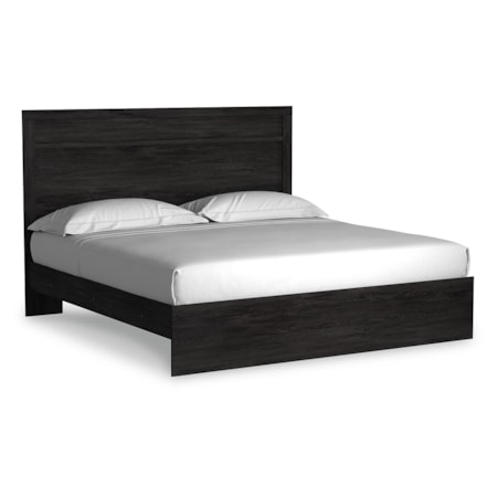 King Panel Bed