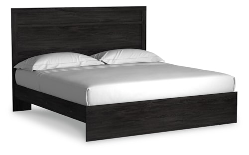 King Panel Bed